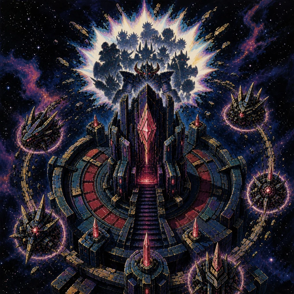 Chaos Throne Apex contract illustration