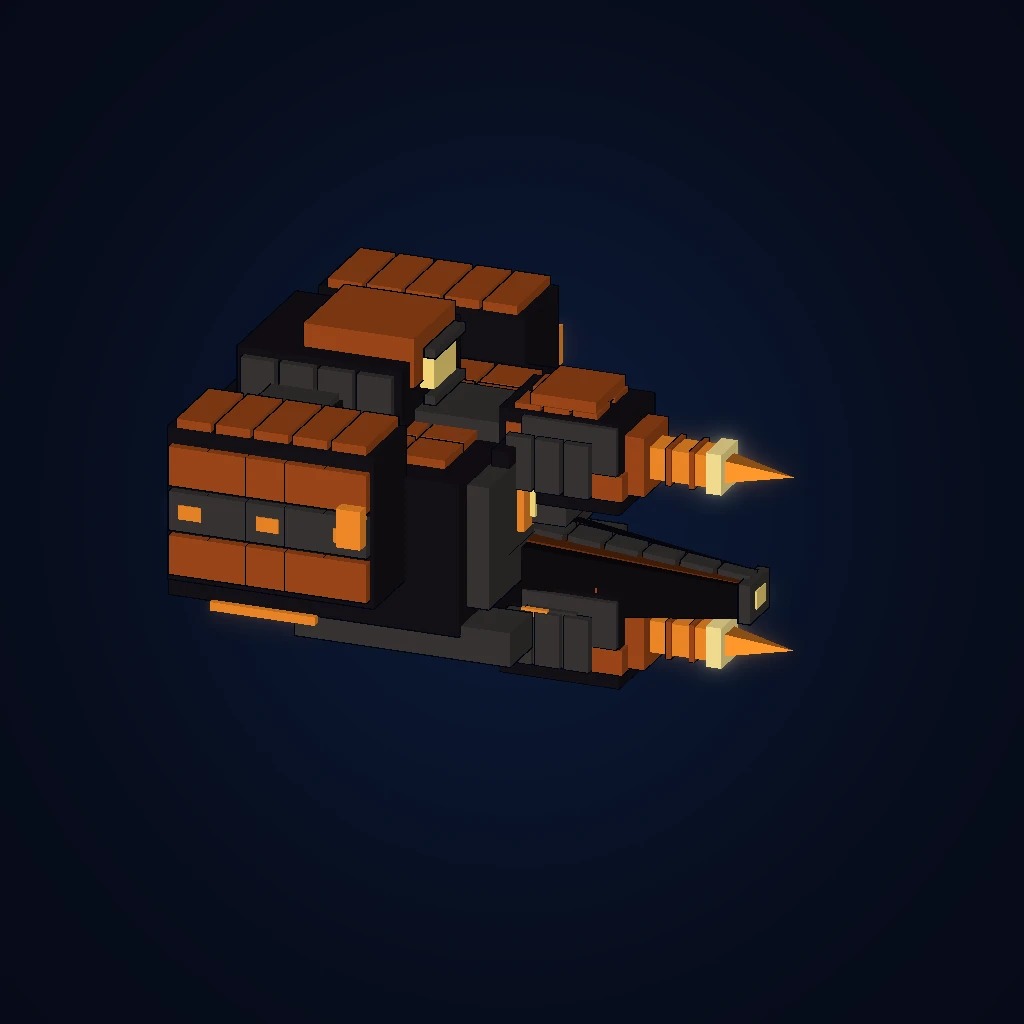 Anvil Citadel in-game 3D model, orbital view 1 of 6