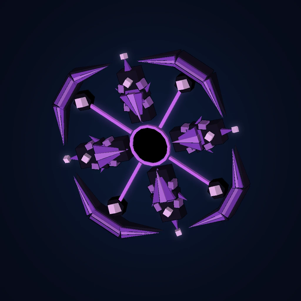 Null Shepherd in-game 3D model, orbital view 1 of 6