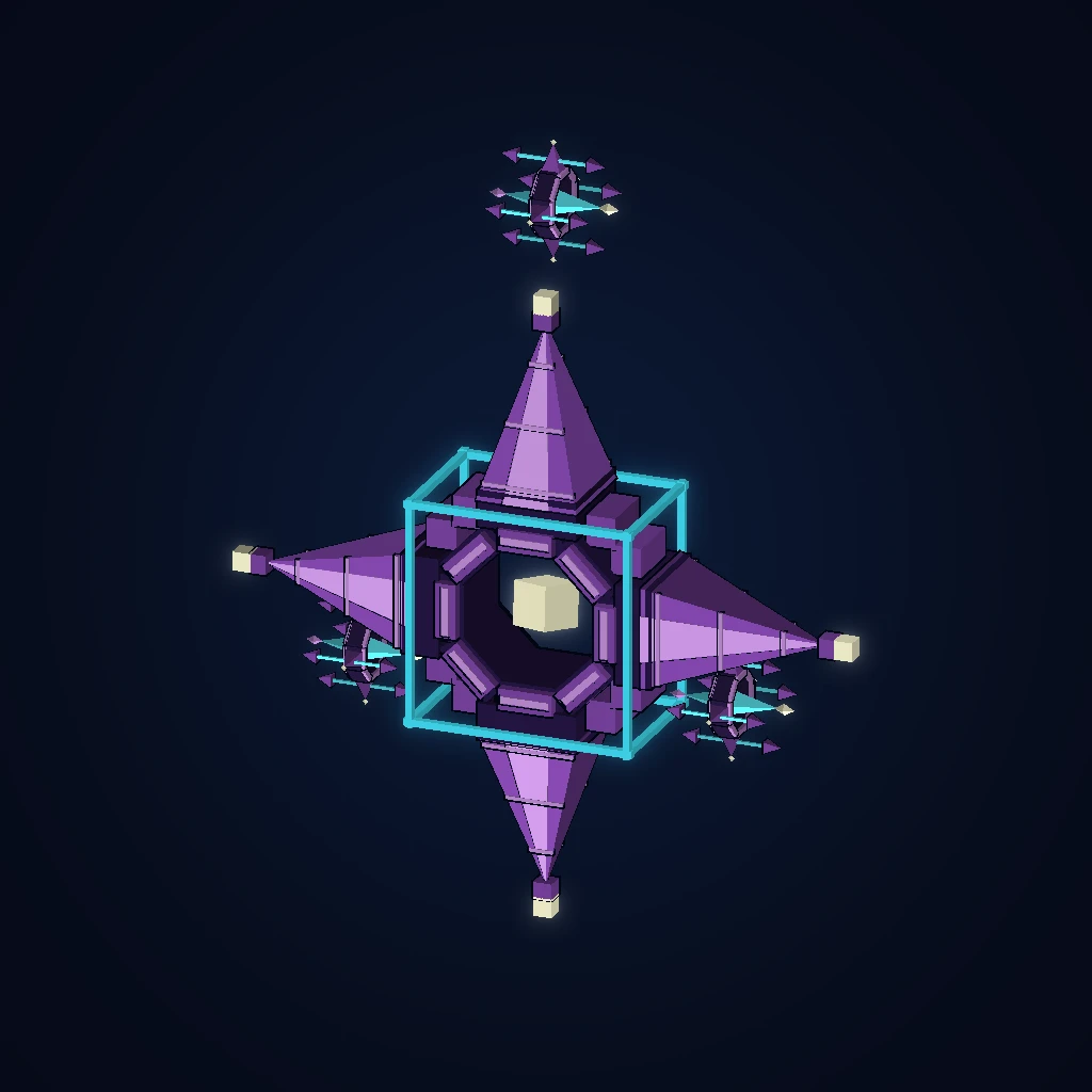 Prism Regent in-game 3D model, orbital view 1 of 6