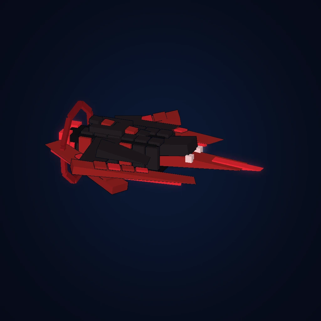 Sabre Executor in-game 3D model, orbital view 1 of 6