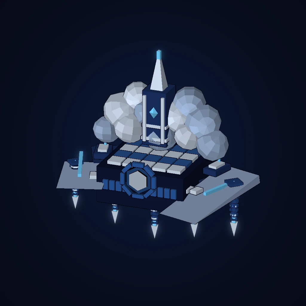 Storm Monarch in-game 3D model, orbital view 1 of 6