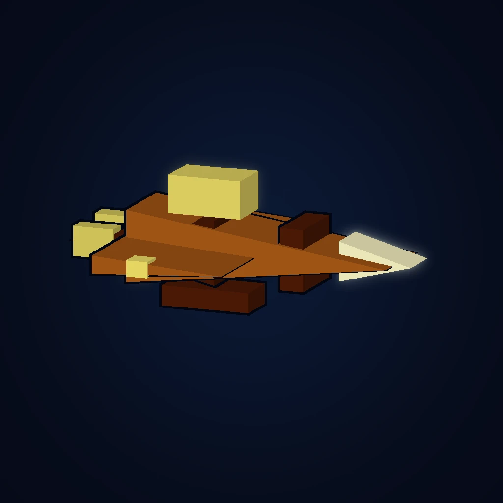 Charger in-game 3D model, orbital view 1 of 6