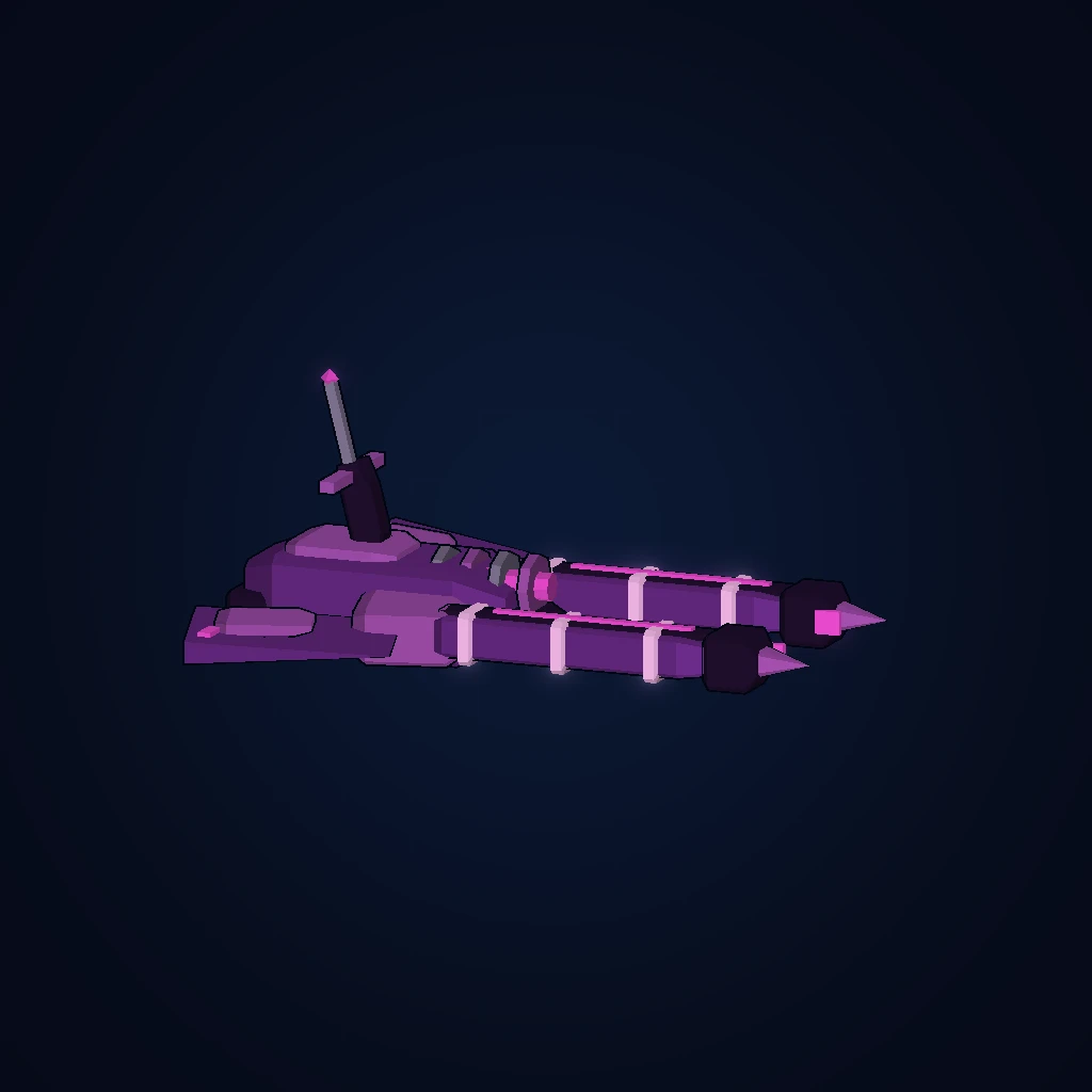 Jammer in-game 3D model, orbital view 1 of 6