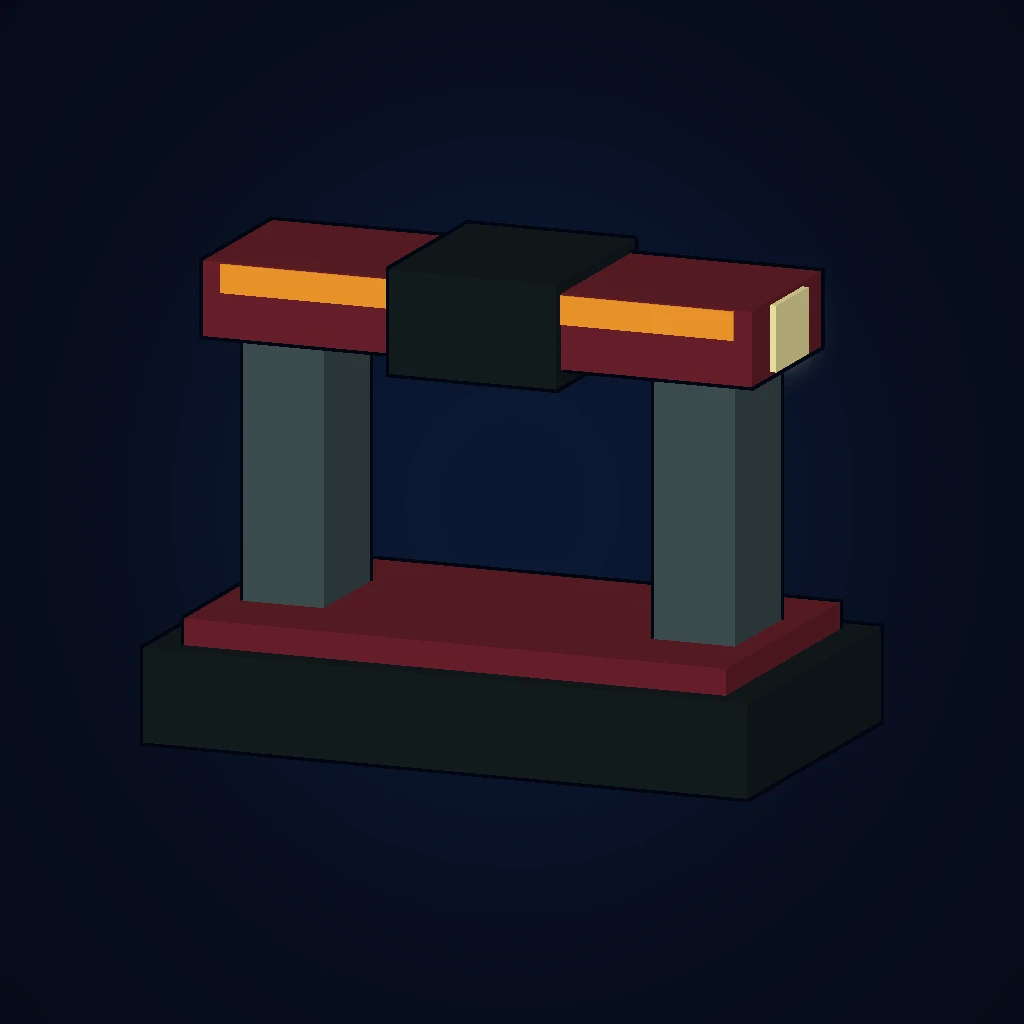Pylon in-game 3D model, orbital view 1 of 6